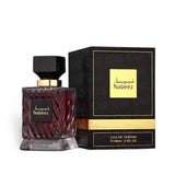 Nabeez 100ml Eau de Parfum by Fragrance World perfume bottle close up