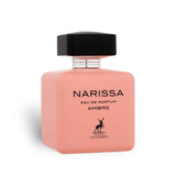 Narissa Ambre 100ml Eau de Parfum by Maison Alhambra perfume bottle close up