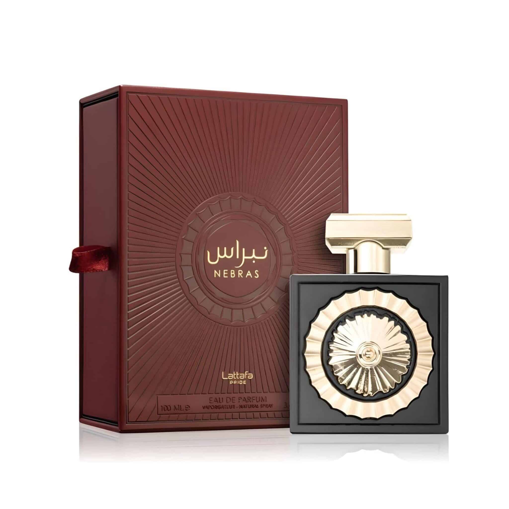 Nebras 100ml Eau de Parfum by Lattafa Pride fragrance bottle