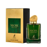 Niche Royal Vert 100ml Eau de Parfum by Maison Alhambra bottle and box