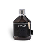 Nitro Black Limited Edition 100ml Eau de Parfum by Dumont Paris fragrance packaging front view