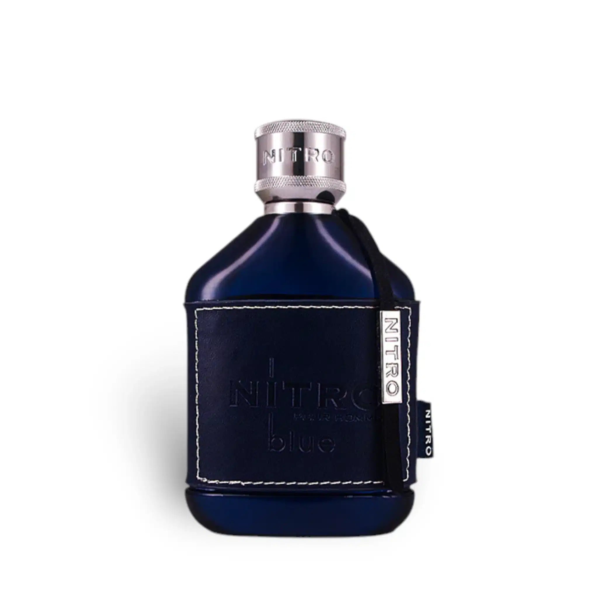 Nitro Blue 100ml Eau de Parfum by Dumont Paris fragrance packaging front view
