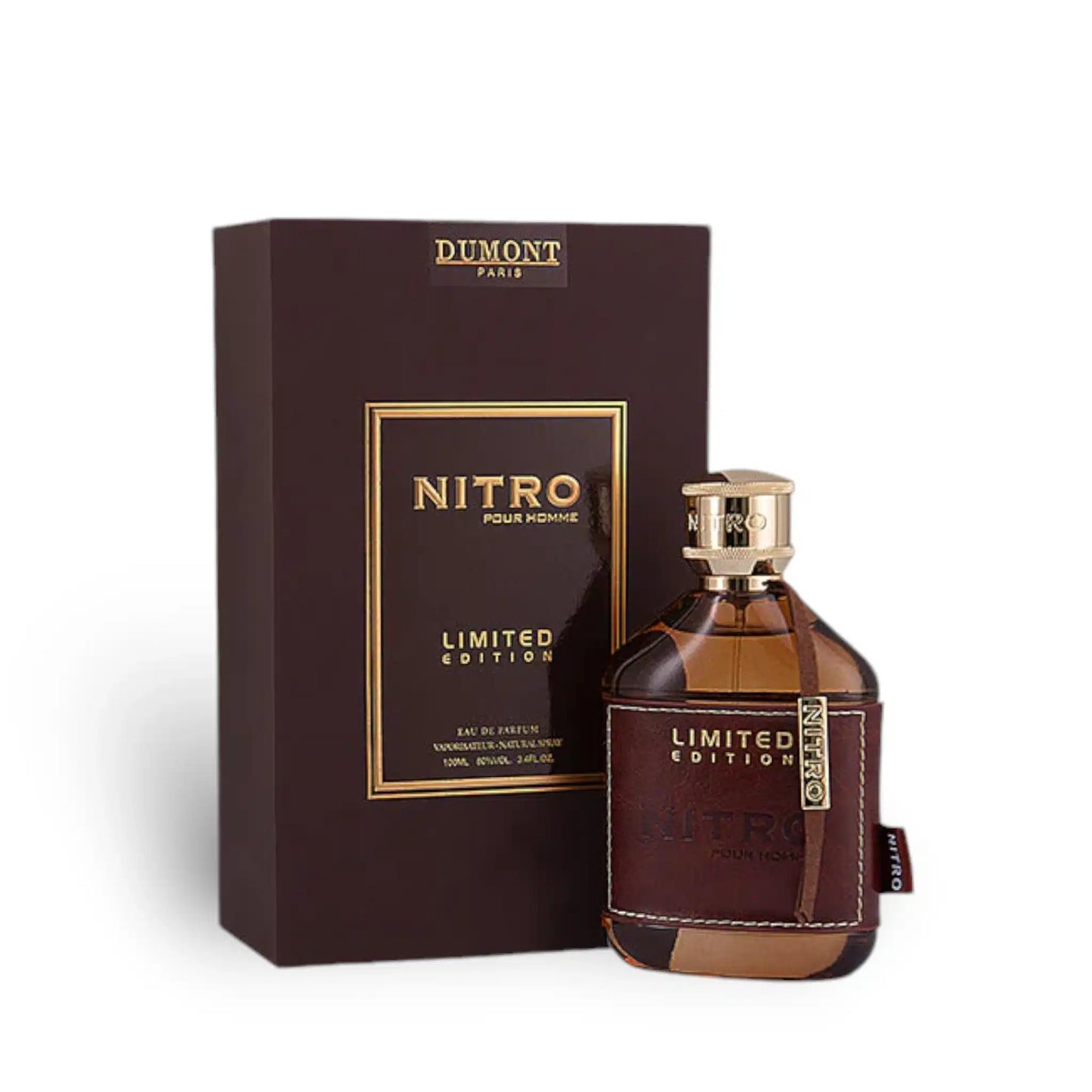 Nitro Pour Homme Limited Edition 100ml Eau de Parfum by Dumont Paris bottle and box