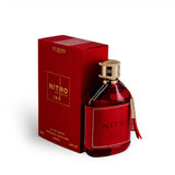 Nitro Red 100ml Eau de Parfum by Dumont Paris bottle and box