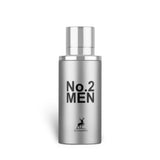 No. 2 Men 80ml Eau de Parfum by Maison Alhambra fragrance packaging front view