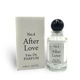 No.4 After Love 100ml Eau de Parfum by Fragrance World perfume bottle close up