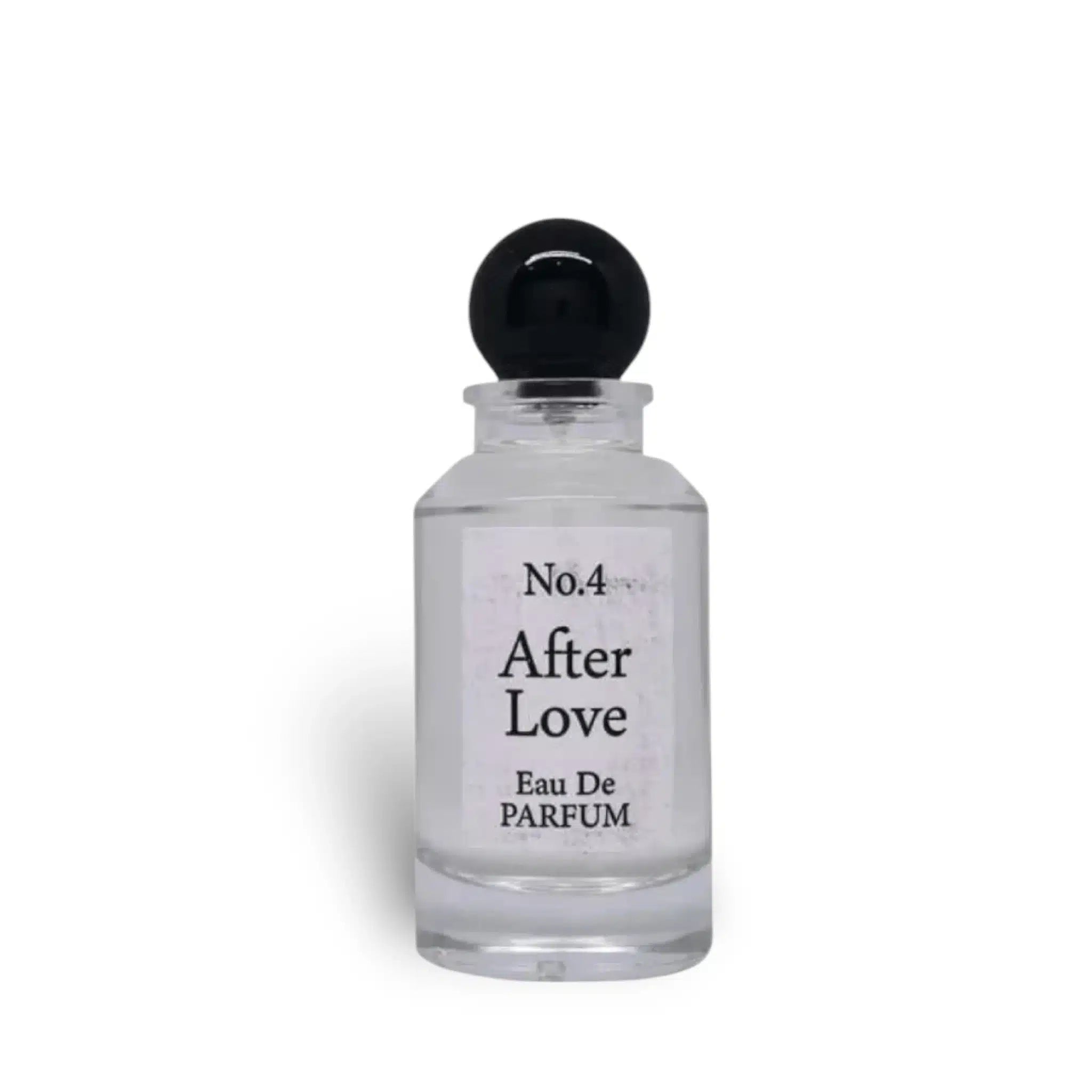 No.4 After Love 100ml Eau de Parfum by Fragrance World fragrance packaging front view
