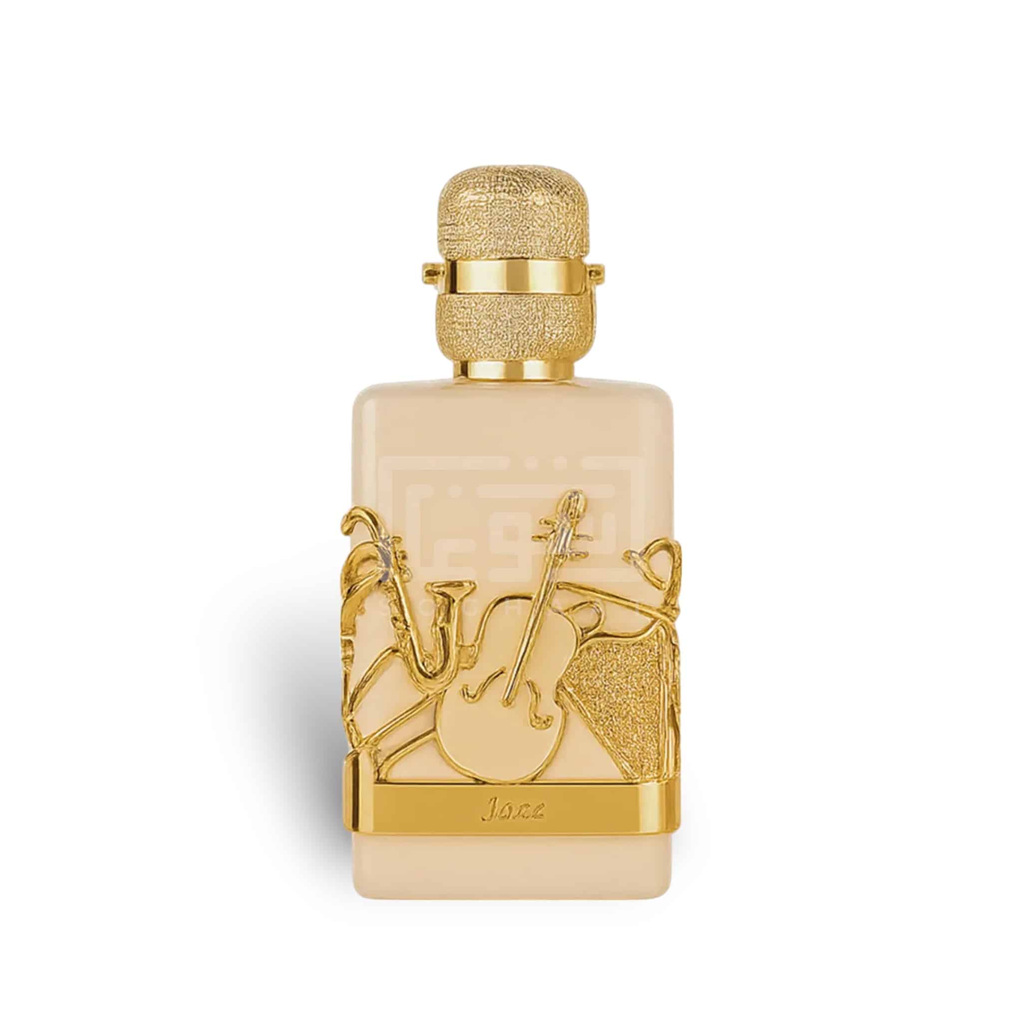 Notes Jazz 100ml Eau de Parfum by Fragrance World fragrance packaging front view