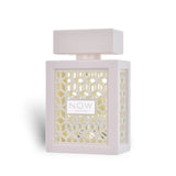 Now White 100ml Eau de Parfum by Lattafa bottle and box