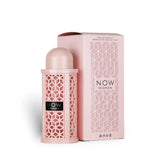 Now Women 100ml Eau de Parfum by Lattafa bottle and box