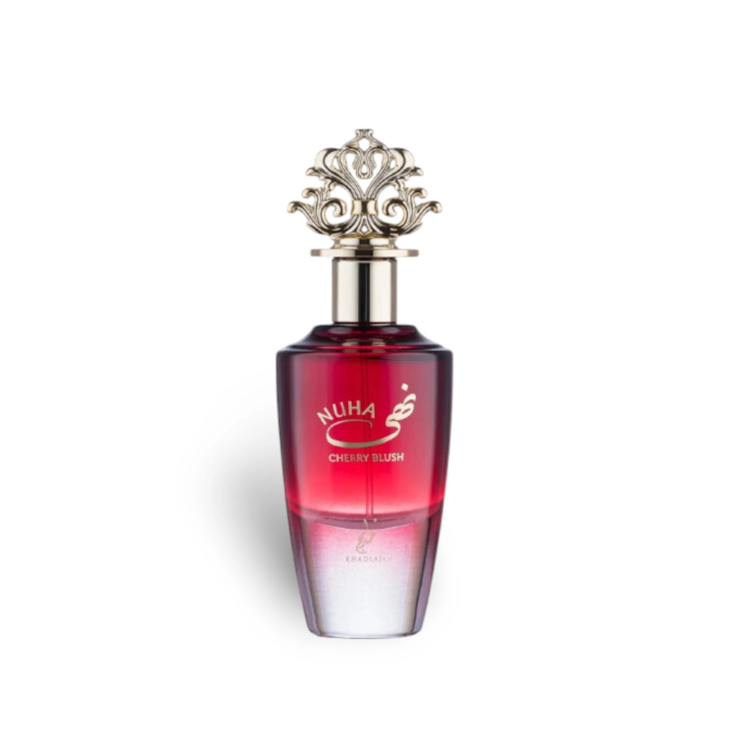 Nuha Cherry Blush 85ml Eau de Parfum by Khadlaj fragrance packaging front view