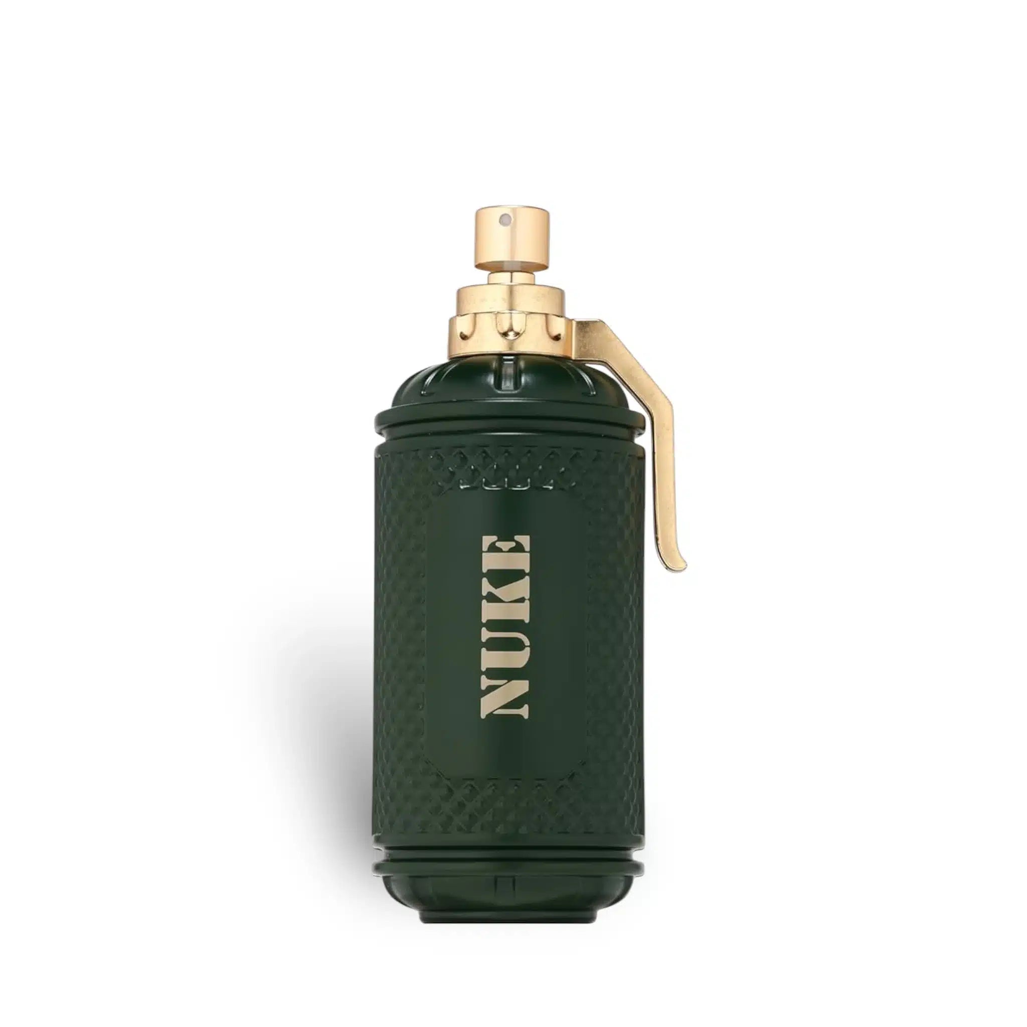 Nuke 100ml Eau de Parfum by Fragrance World fragrance packaging front view