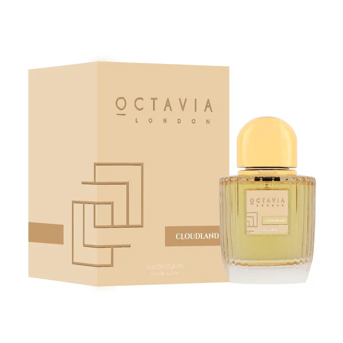 Octavia Cloudland 100ml Eau de Parfum by Octavia London bottle and box