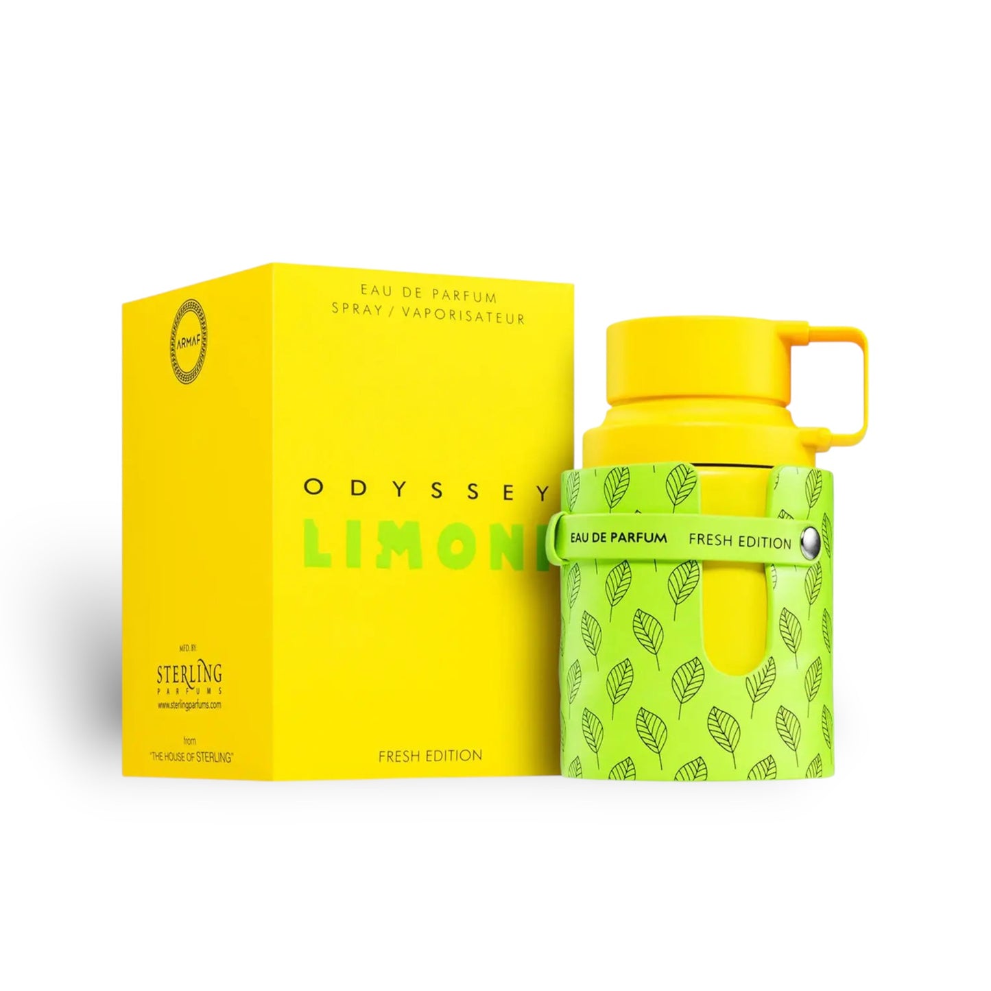 Odyssey Limoni Fresh Edition 100ml Eau de Parfum by Armaf bottle and box