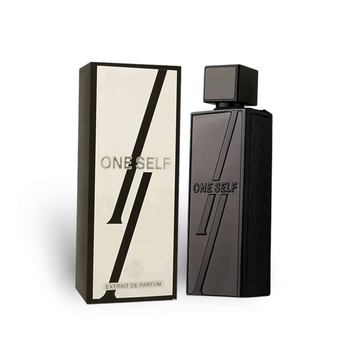 One Self 100ml Eau de Parfum by Fragrance World bottle and box