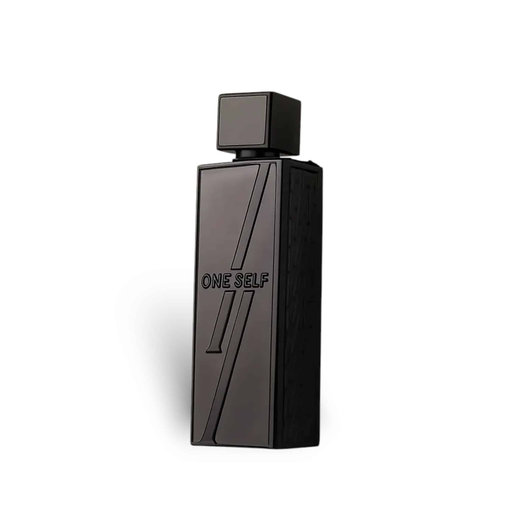 One Self 100ml Eau de Parfum by Fragrance World perfume bottle close up