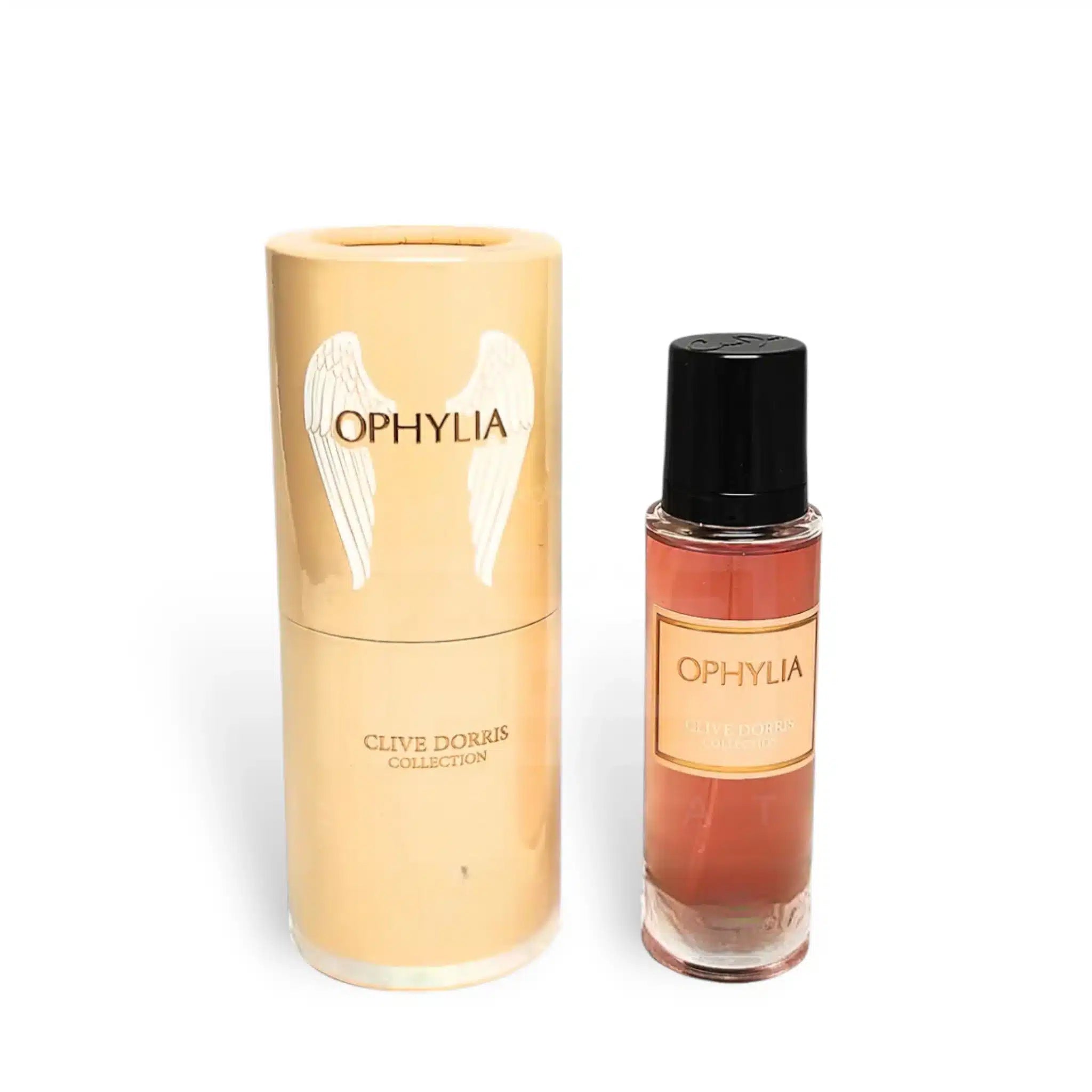 Ophylia (Clive Dorris Collection) 30ml Eau de Parfum by Fragrance World bottle and box