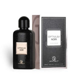 Optimum Noir 100ml Eau de Parfum by Grandeur Perfumes bottle and box