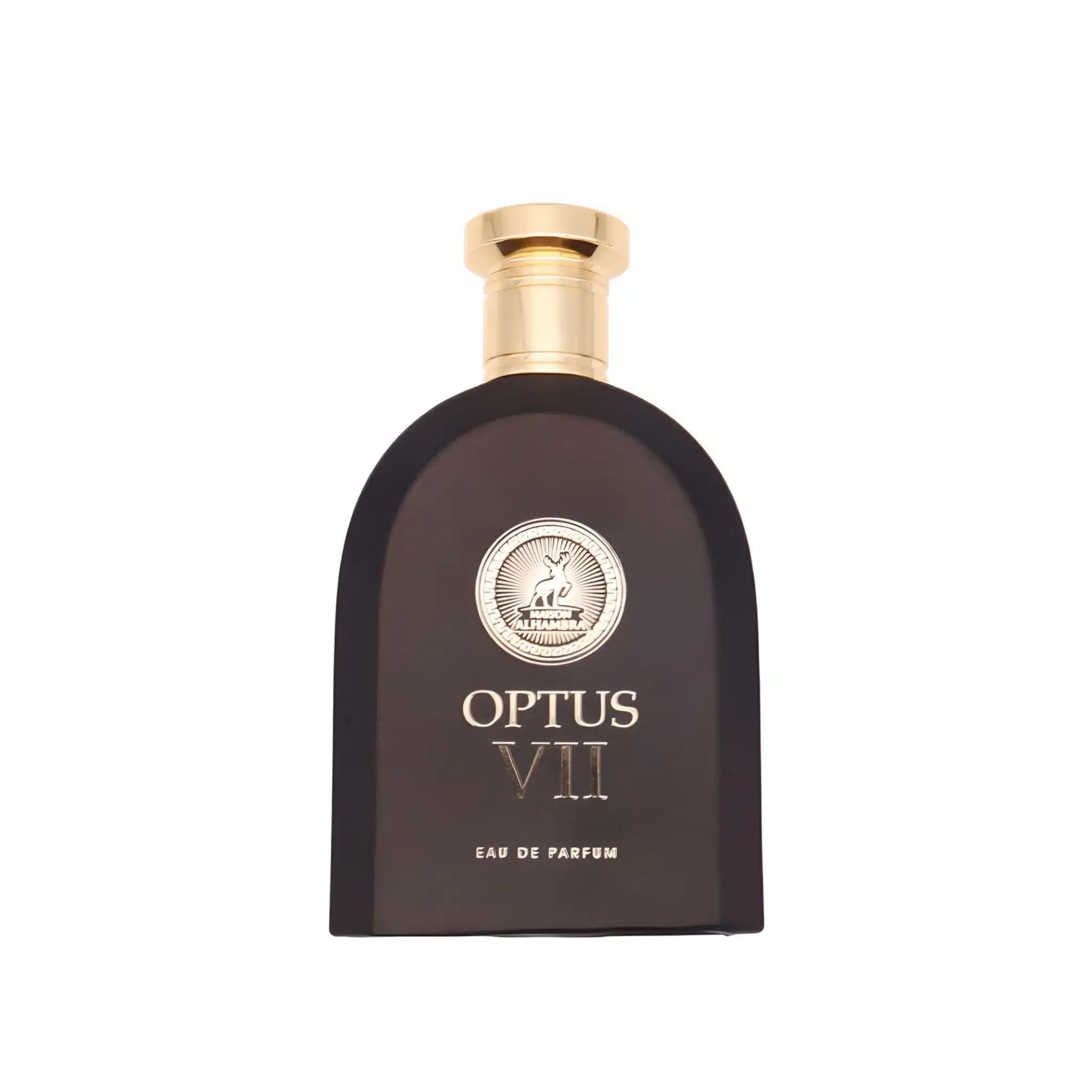 Optus VII 100ml Eau de Parfum by Maison Alhambra fragrance packaging front view
