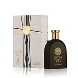 Optus VII 100ml Eau de Parfum by Maison Alhambra bottle and box