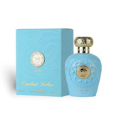 Opulent Dubai 100ml Eau de Parfum by Lattafa bottle and box