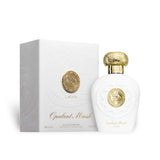Opulent Musk 100ml Eau de Parfum by Lattafa bottle and box