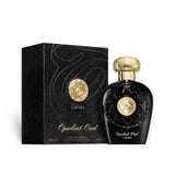 Opulent Oud 100ml Eau de Parfum by Lattafa bottle and box