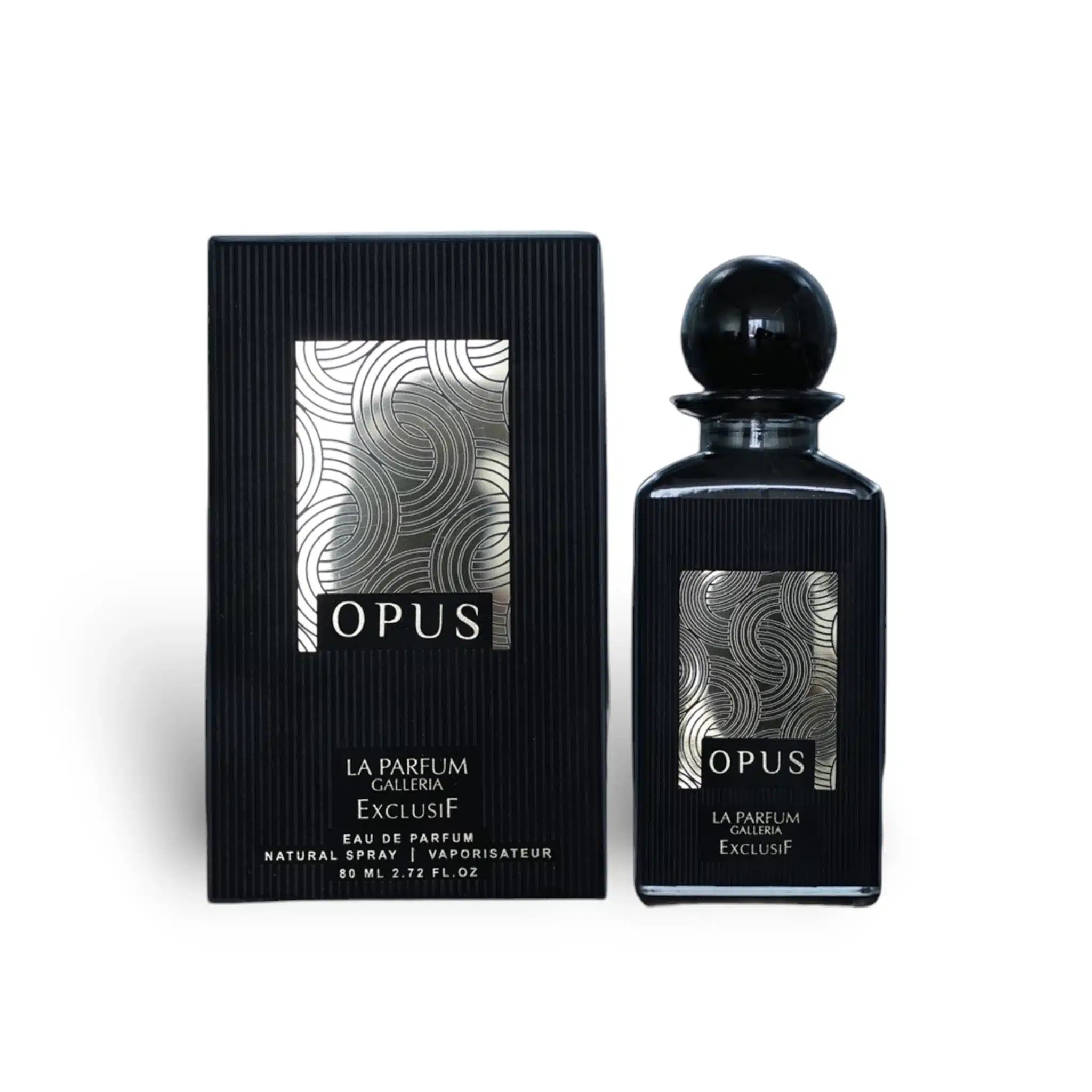 Opus (Exclusif) 80ml Eau de Parfum by La Parfum Galleria bottle and box