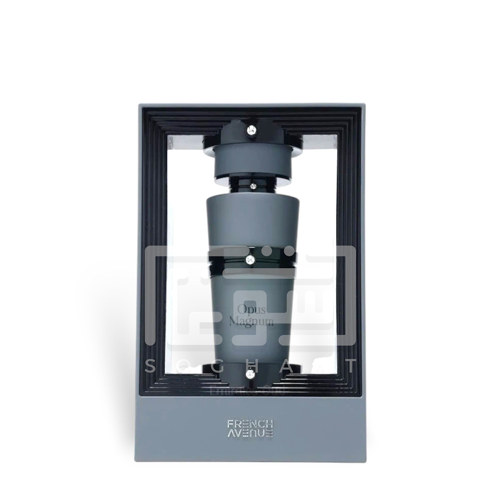 Opus Magnum 100ml Eau de Parfum by French Avenue fragrance packaging front view