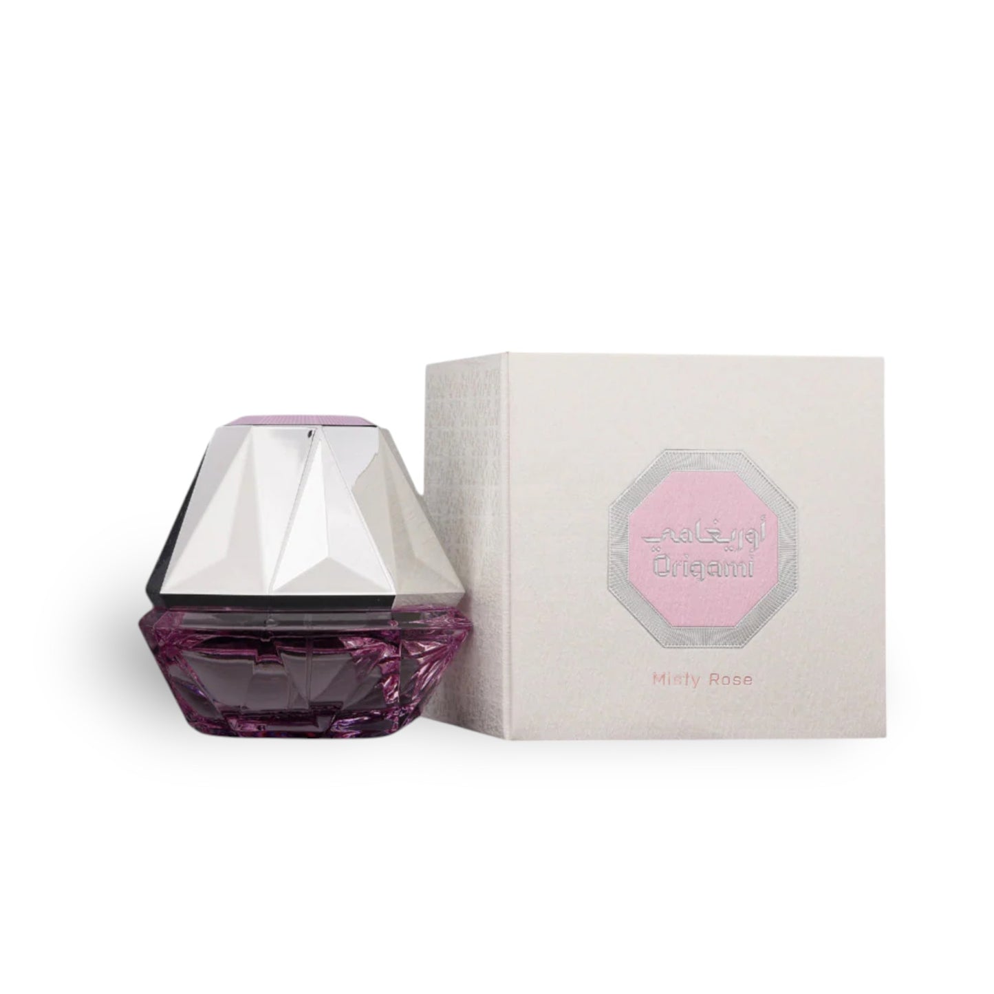 Origami Misty Rose 80ml Eau de Parfum by Athoor Al Alam bottle and box
