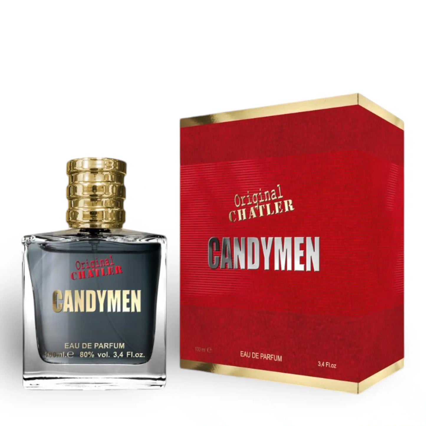 Original Candymen 100ml Eau de Parfum by Chatler fragrance packaging front view