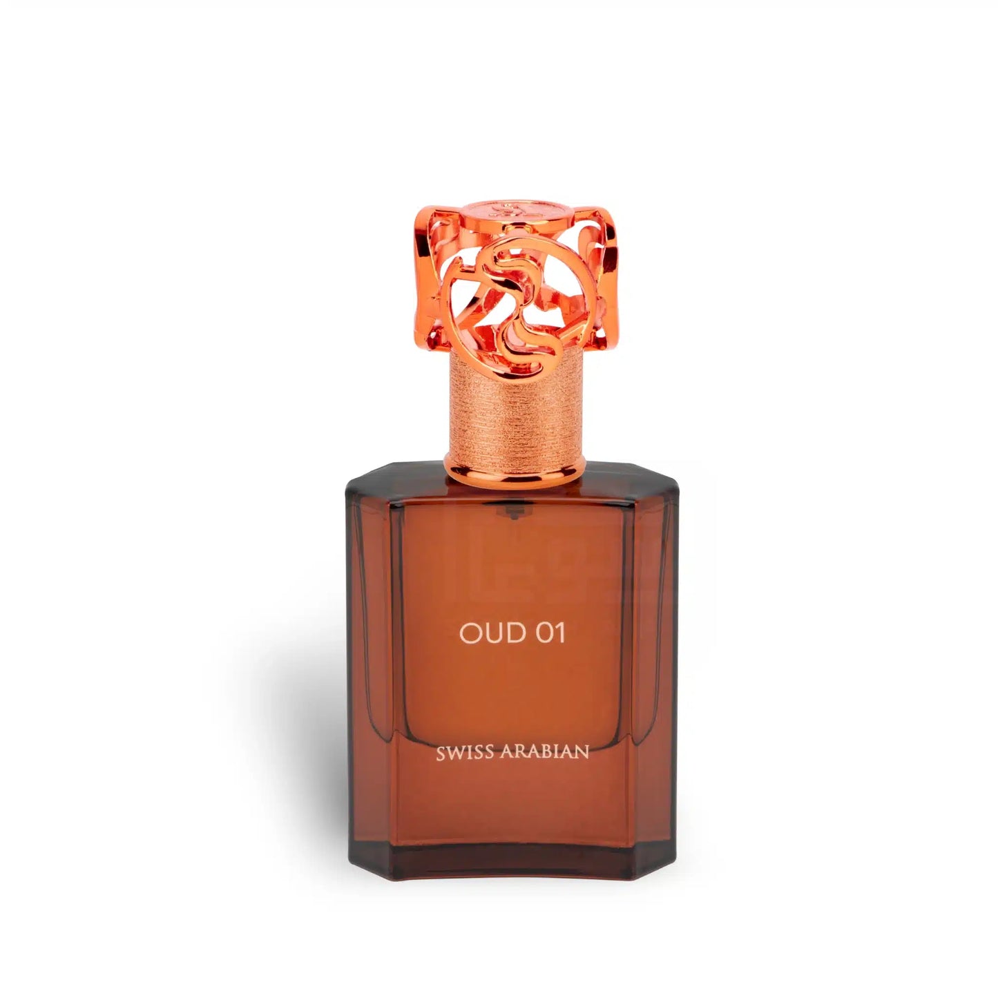 Oud 01 50ml Eau de Parfum by Swiss Arabian fragrance packaging front view