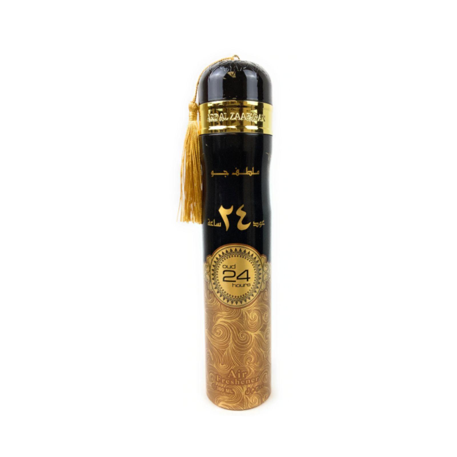 Oud 24 Hours 300ml Air Freshener by Ard Al Zaafaran air freshener bottle