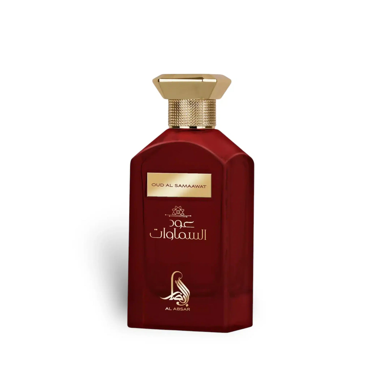 Oud Al Samaawat 100ml Eau de Parfum by Al Absar fragrance packaging front view