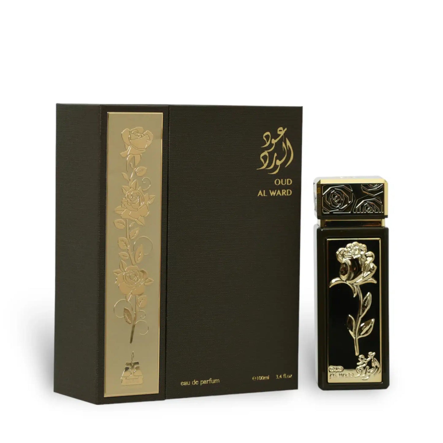 Oud Al Ward 100ml Eau de Parfum by Bait Al Bakhoor bottle and box