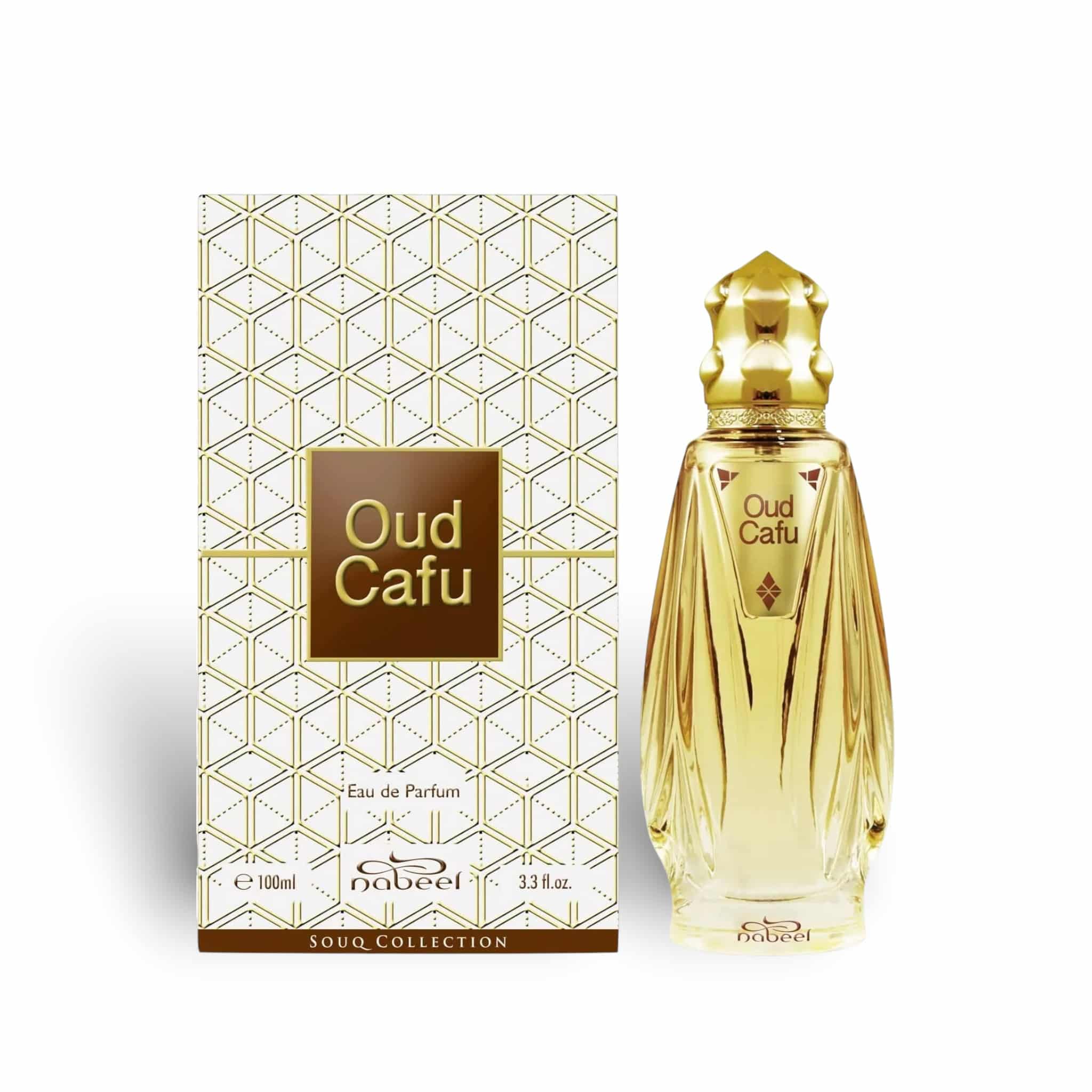 Oud Cafu 100ml Eau de Parfum by Nabeel fragrance bottle