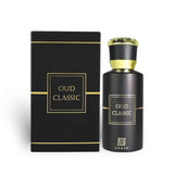 Oud Classic 50ml Eau de Parfum by Ahmed Al Maghribi bottle and box