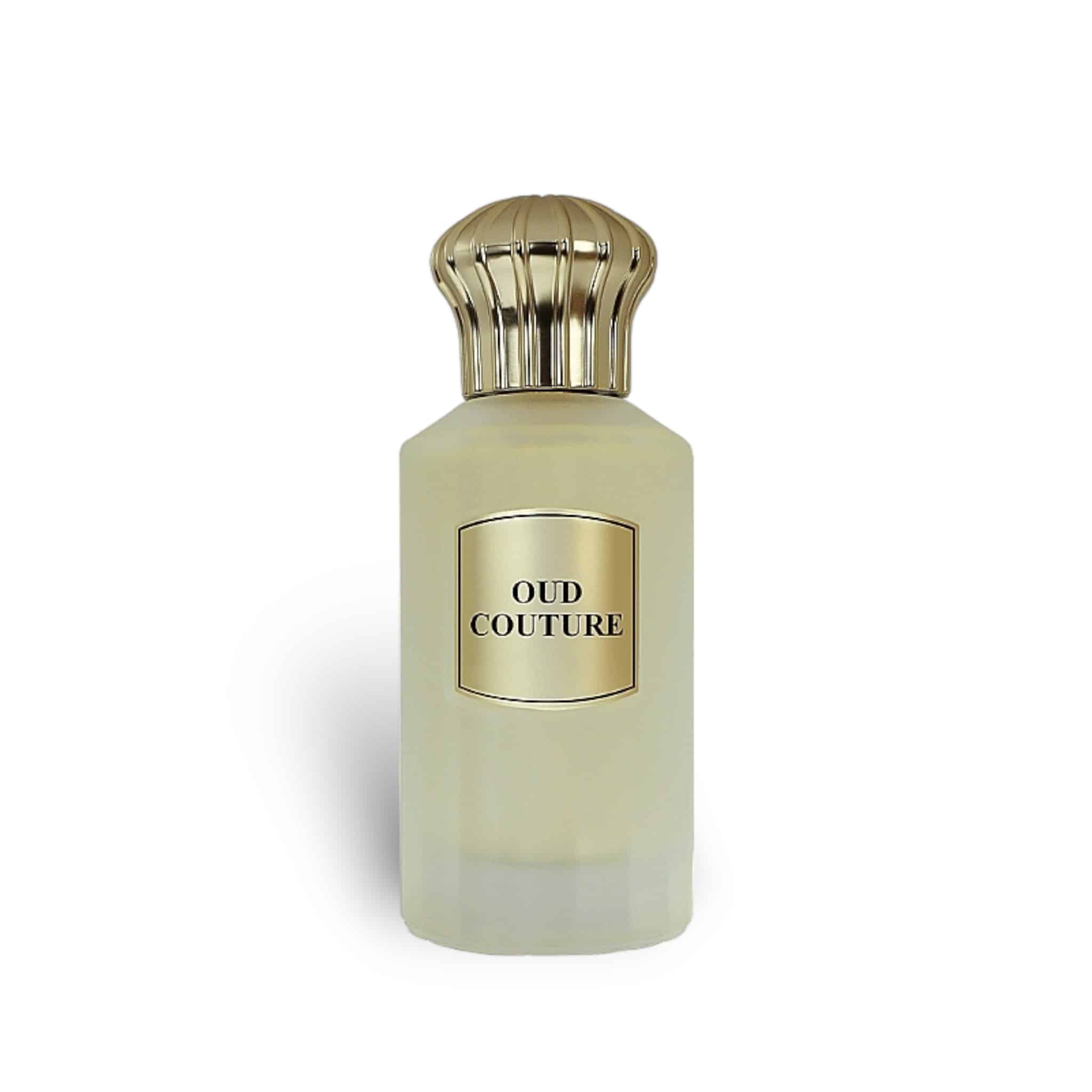 Oud Couture 100ml Extrait de Parfum by Ahmed Al Maghribi fragrance bottle