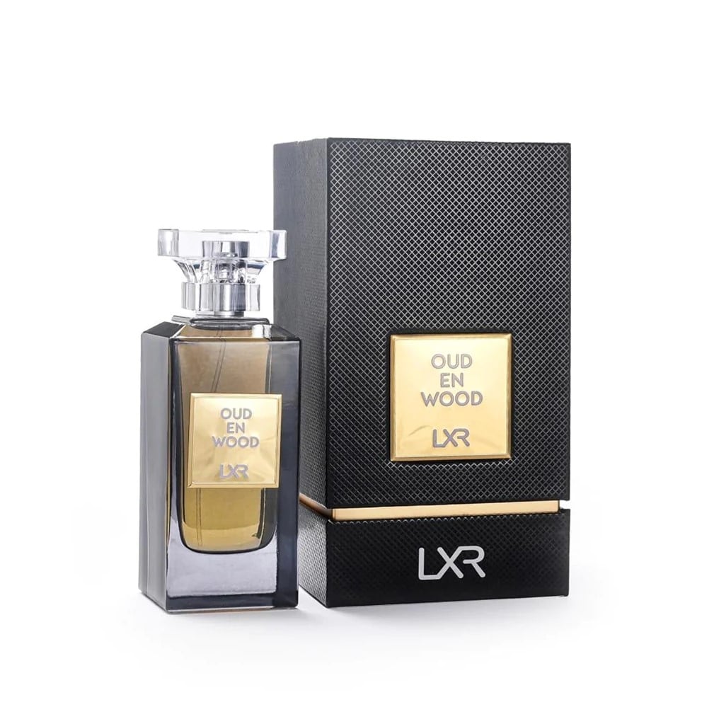 Oud En Wood 100ml Eau de Parfum by LXR bottle and box