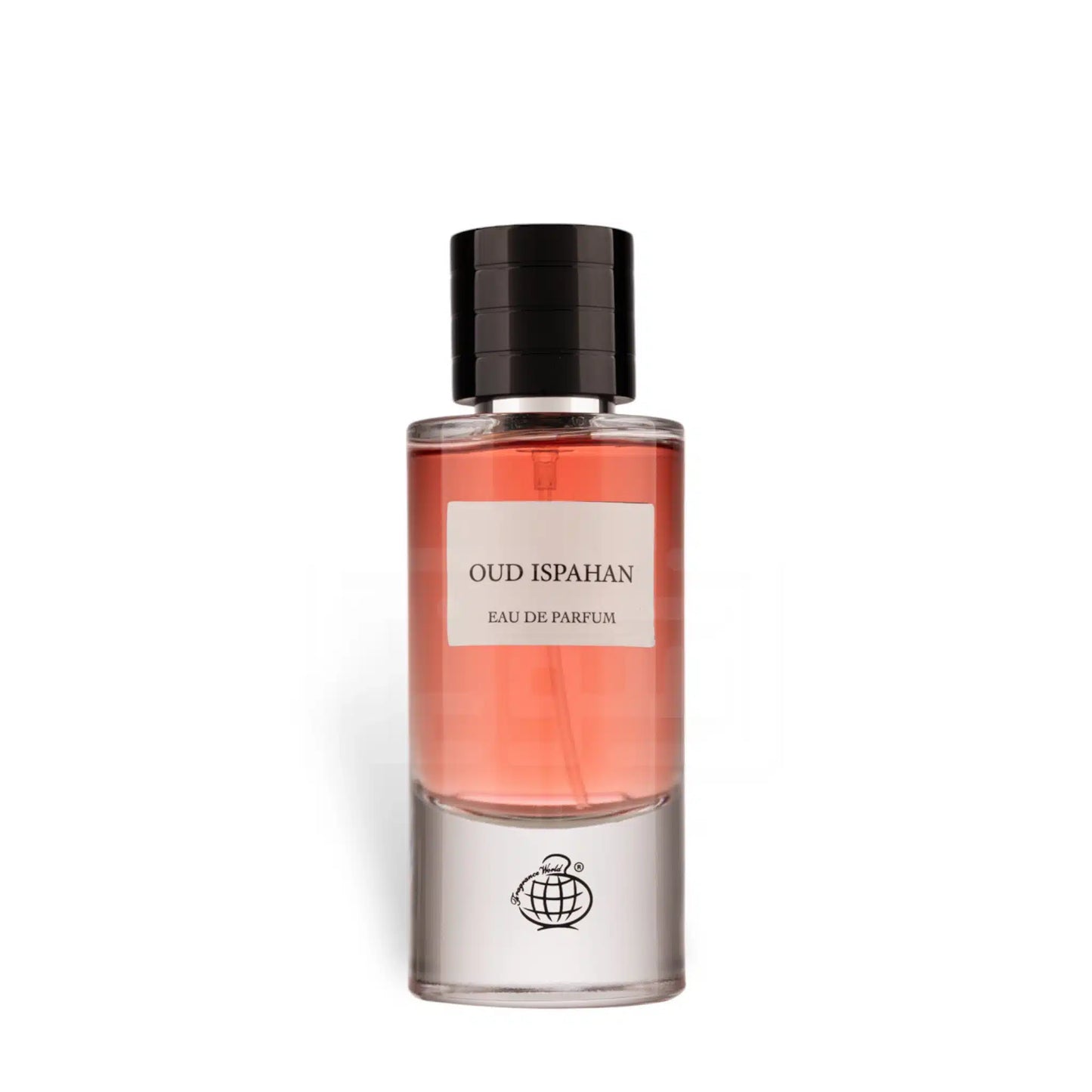 Oud Ispahan 80ml Eau de Parfum by Fragrance World fragrance packaging front view
