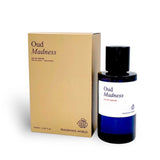 Oud Madness 60ml Eau de Parfum by Fragrance World bottle and box