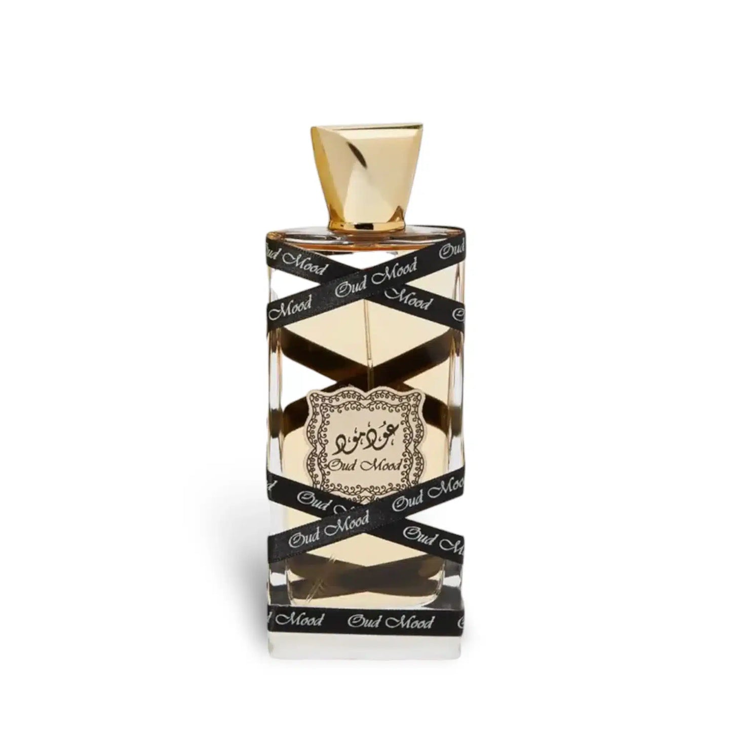 Oud Mood 100ml Eau de Parfum by Lattafa bottle and box
