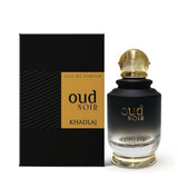 Oud Noir 100ml Eau de Parfum by Khadlaj bottle and box