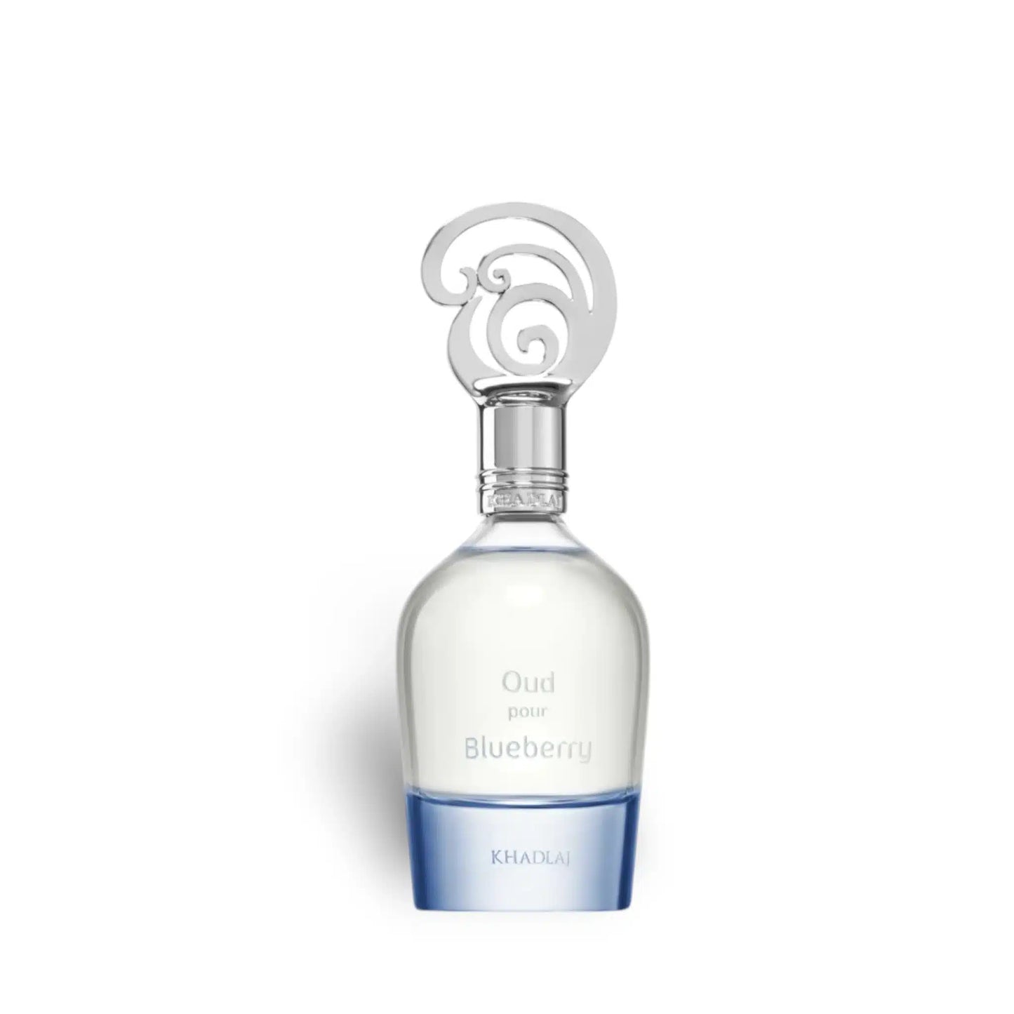 Oud Pour Blueberry 100ml Eau de Parfum by Khadlaj fragrance packaging front view