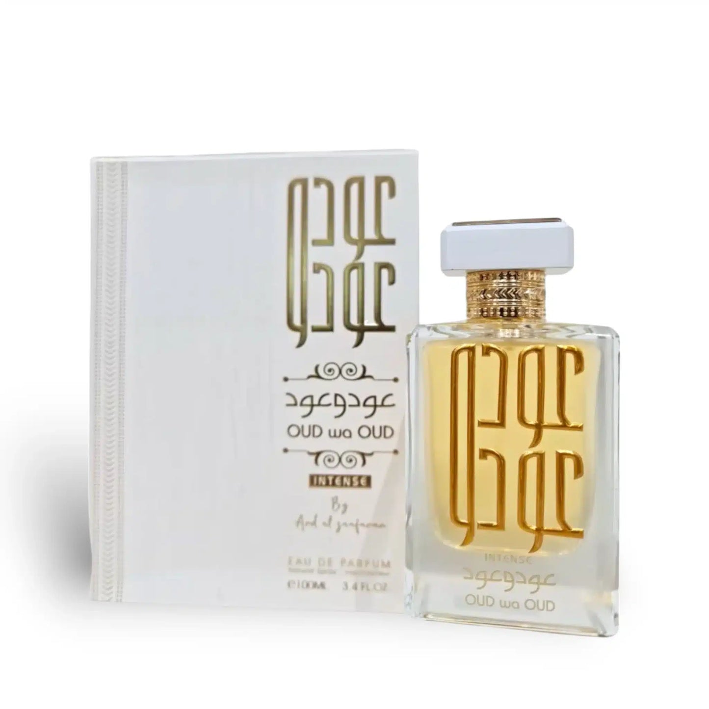 Oud Wa Oud Intense 100ml Eau de Parfum by Ard Al Zaafaran bottle and box