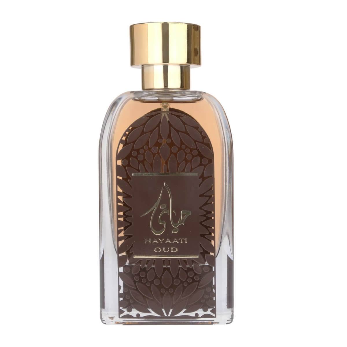 Hayaati Oud 100ml Eau de Parfum by Ard Al Zaafaran fragrance packaging front view