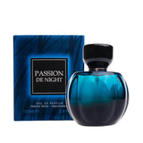 Passion De Night 100ml Eau de Parfum by Fragrance World fragrance packaging front view