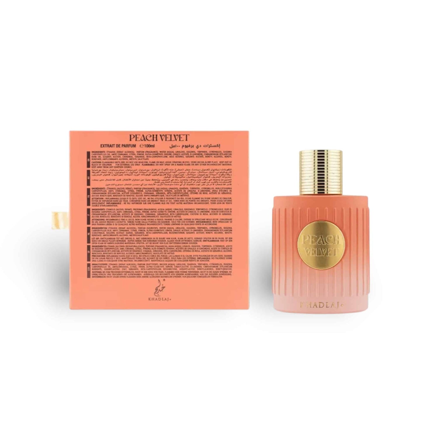 Peach Velvet 100ml Extrait de Parfum by Khadlaj Arabian perfume product image