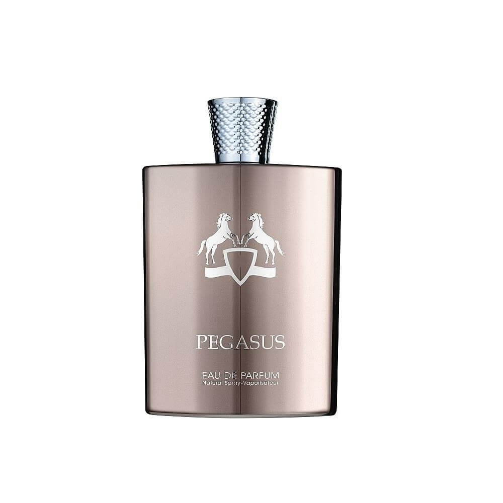 Pegasus 100ml Eau de Parfum by Fragrance World fragrance packaging front view