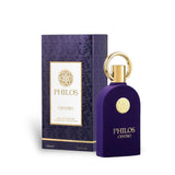Philos Centro 100ml Eau de Parfum by Maison Alhambra bottle and box